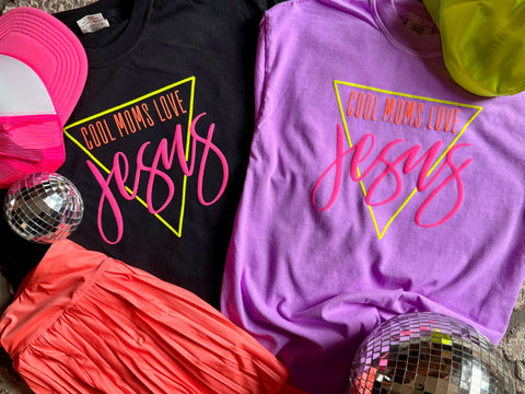 Cool Moms Love Jesus Tee