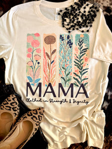Floral Clothed in Strength PERSONALIZED