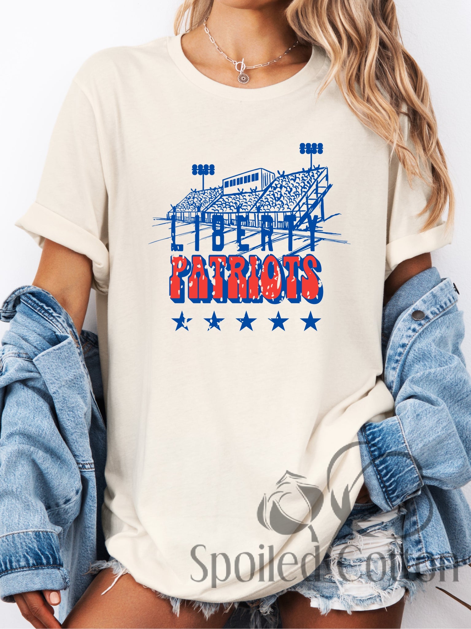 Stadium School Spirit Liberty Patriots