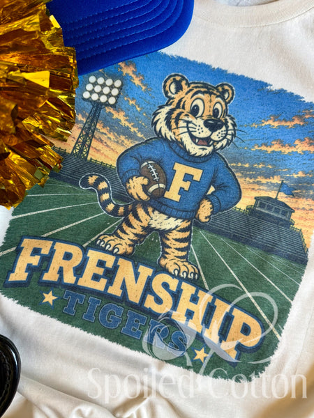 1980s Cartoon Mascot Frenship Tigers