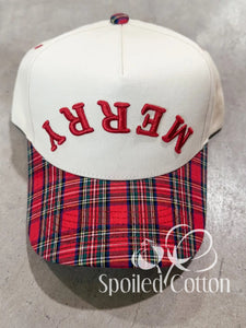 PREORDER Upside Down Merry Christmas Hat