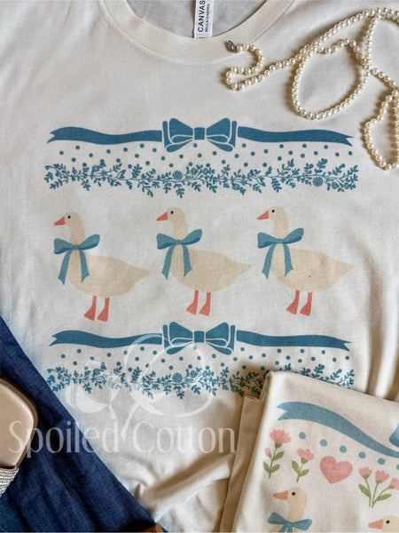 Country Goose Kitchen Tees (TWO STYLES)