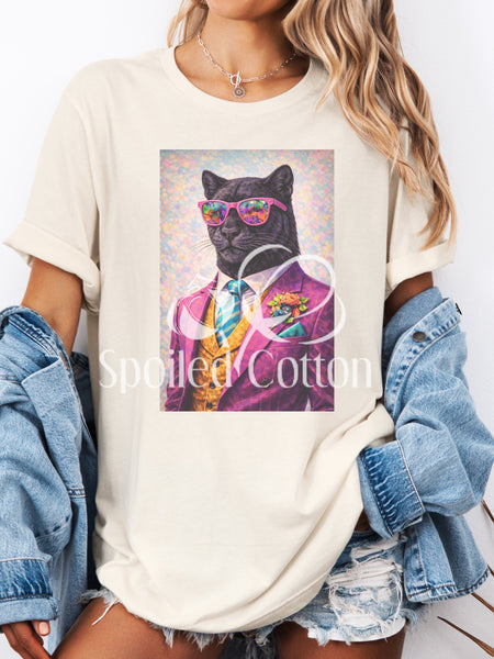 Stylish Mascot Panther