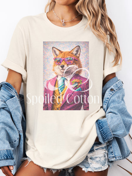 Stylish Mascot Fox