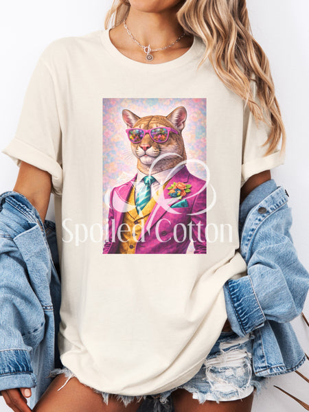 Stylish Mascot Cougar