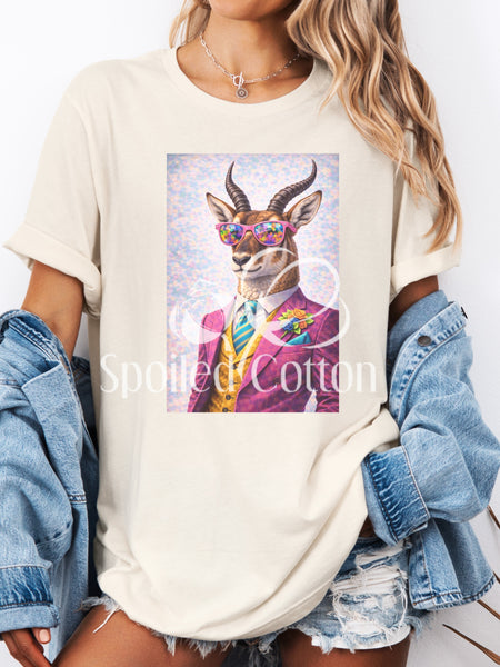 Stylish Mascot Antelope