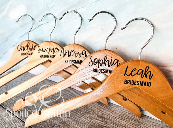 Personalized Wooden Hanger