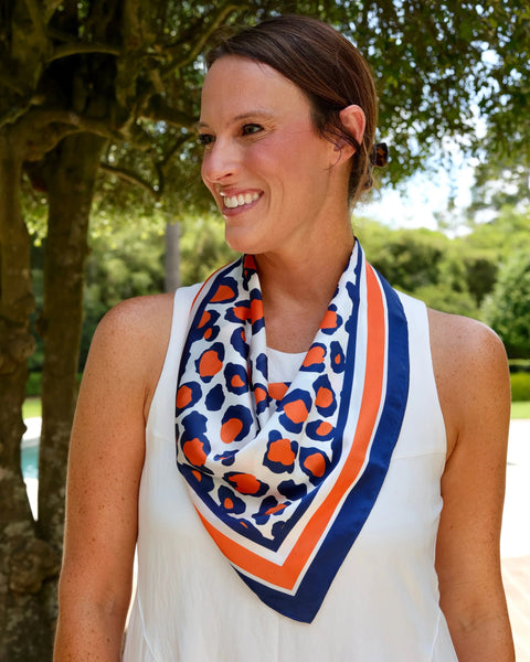 Meredith Spotted Scarf