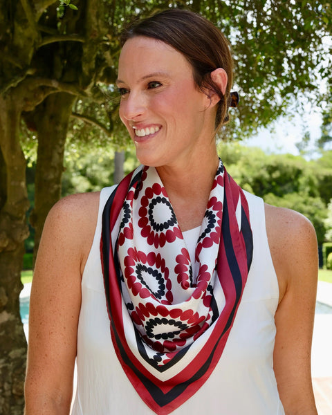 Lucy Floral Scarf