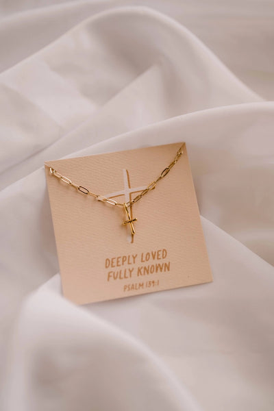 Deeply Loved Fully Known I Christian Jewelry