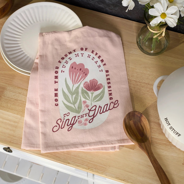 Come Thou Fount Kitchen Towel