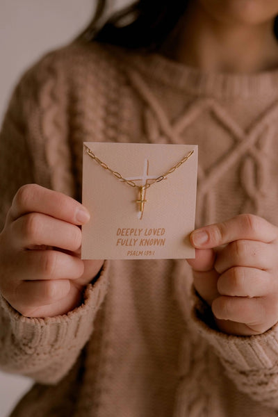 Deeply Loved Fully Known I Christian Jewelry