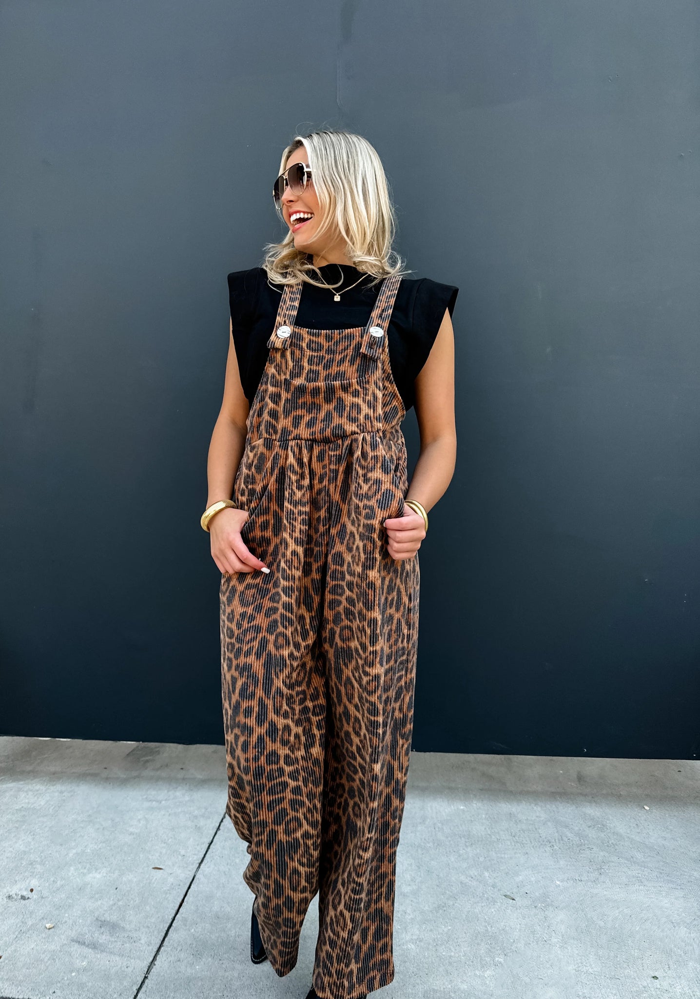 PREORDER Cheetah Karli Overalls