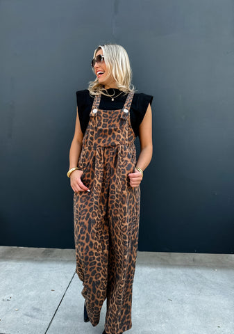 PREORDER Cheetah Karli Overalls