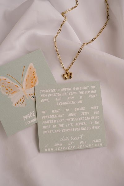 Made New Charm Necklace I Christian Jewelry