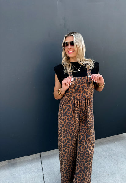 PREORDER Cheetah Karli Overalls