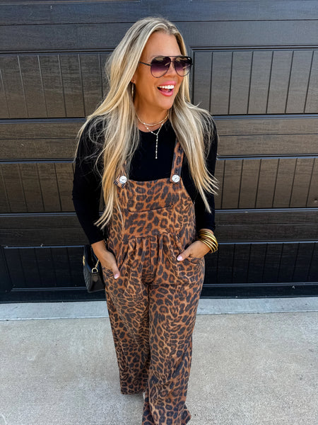 PREORDER Cheetah Karli Overalls