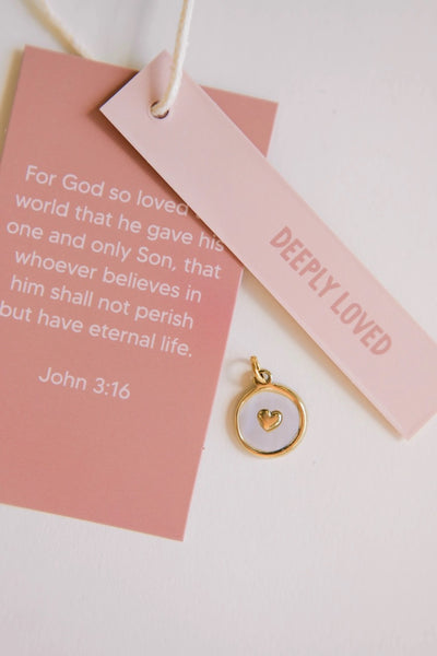 Deeply Loved Charm