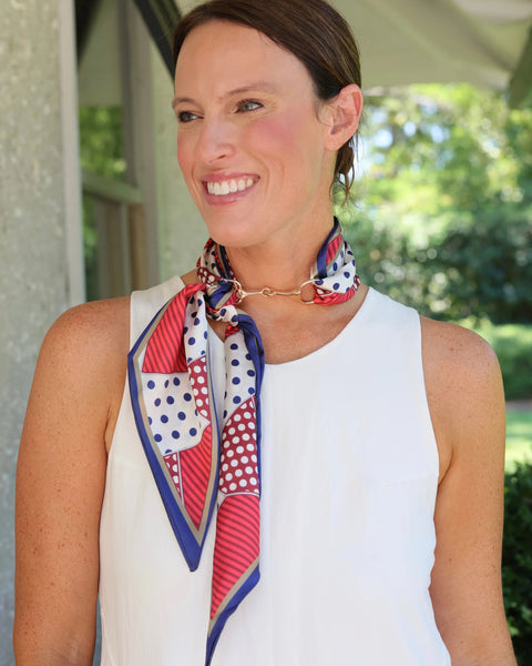 Henley Horsebit Buckle Scarf