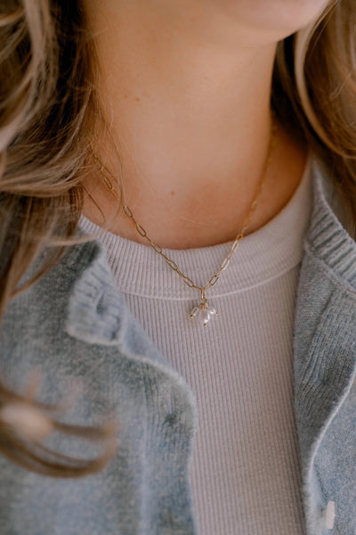 Made in His Image Charm Necklace I Christian Jewelry