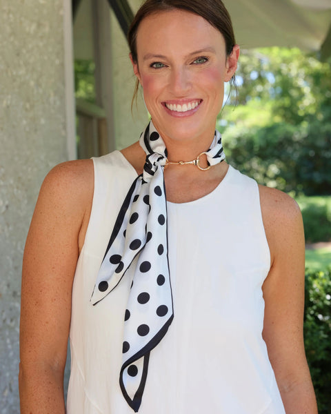 Henley Horsebit Buckle Scarf