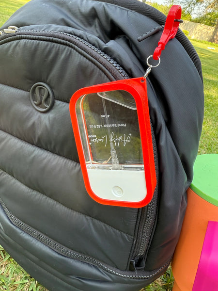 Hand Sanitizer Holder Keychain