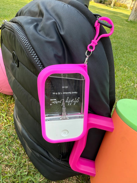 Hand Sanitizer Holder Keychain