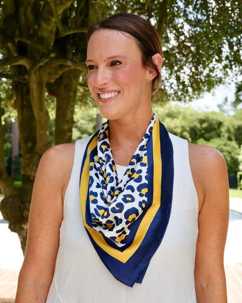 Meredith Spotted Scarf