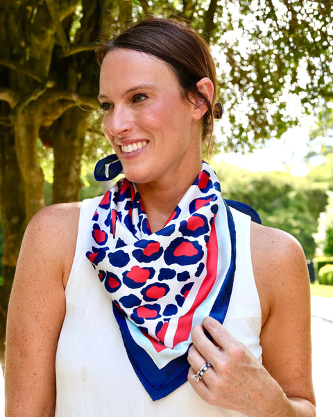Meredith Spotted Scarf