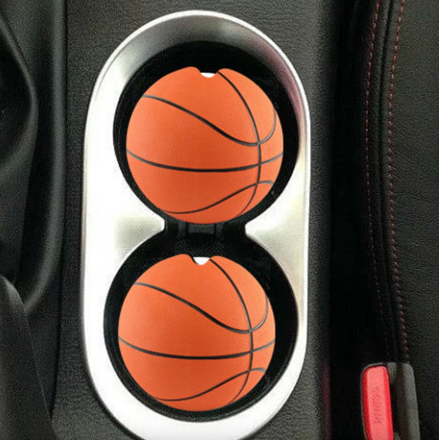 Basketball Sandstone Car Coasters